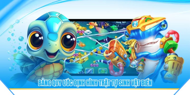 Bảng quy ước định hình trật tự sinh vật biển